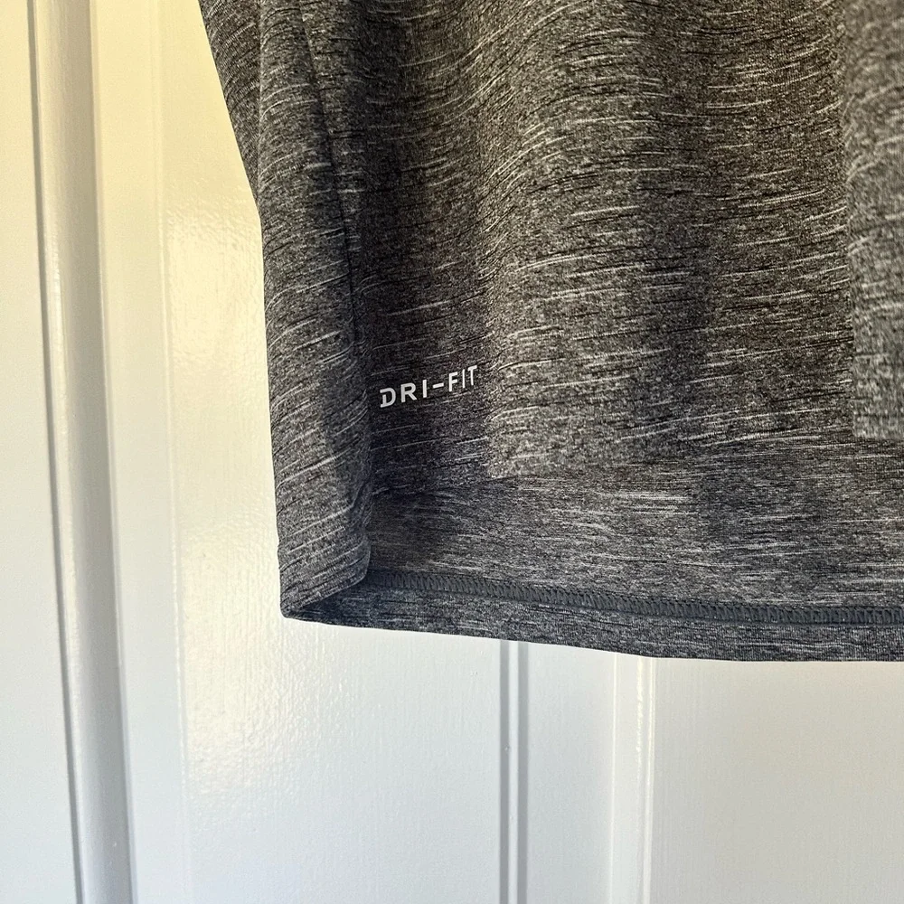 Nike Men's Gray Dri-Fit Shirt - Picture 2 of 5